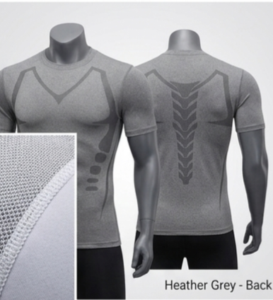 Camiseta Deportiva de Compresión para Hombre talla M – Rendimiento y Recuperación