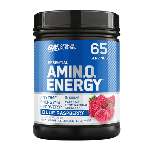 Optimun Nutrition Aminoácido Amino Energy 30 Srv Frambueza Azul