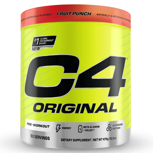 Cellucor C4 Pre Entreno Original x 50 Srv. Ponche de Frutas