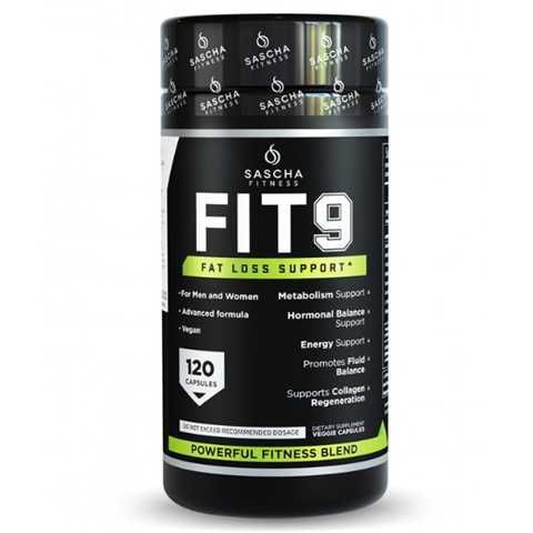 Sascha Fitness Quemador De Grasa Fit 9 X 120 Cap