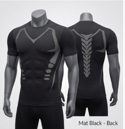 Camiseta Deportiva de Compresión para Hombre talla M – Rendimiento y Recuperación