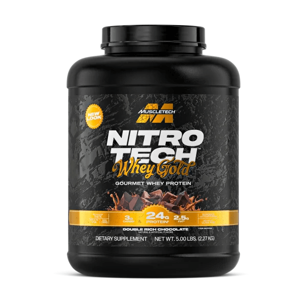 MuscleTech Proteína Nitro Tech 100% Whey Gold 5 Lbs