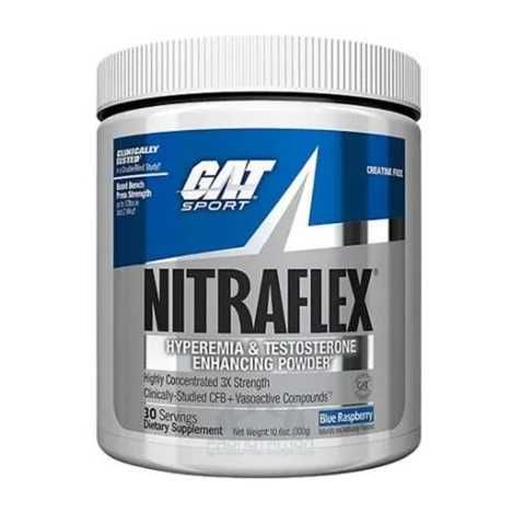 Gat Nitraflex Pre Entreno X 300gr / 30 Serv