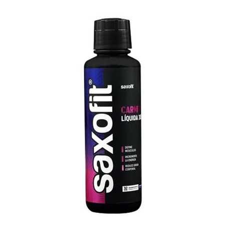 Saxofit L Carnitina 3000 Manzana Verde 480 Ml X 32 Srv.