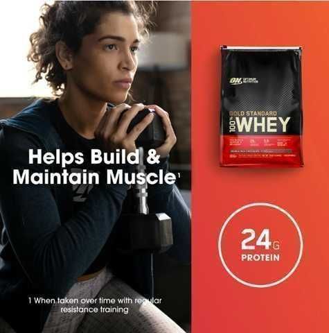 Optimun Nutrition Proteína Whey Gold Standar 100% 10 Lbs Double Rich Chocolate