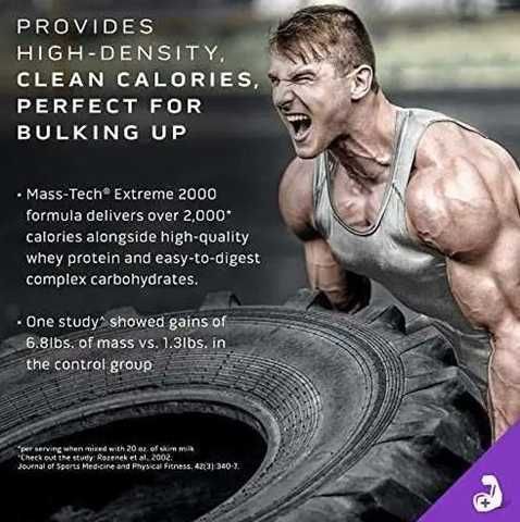 MuscleTech Mass Tech Extreme 2000 6 Lbs