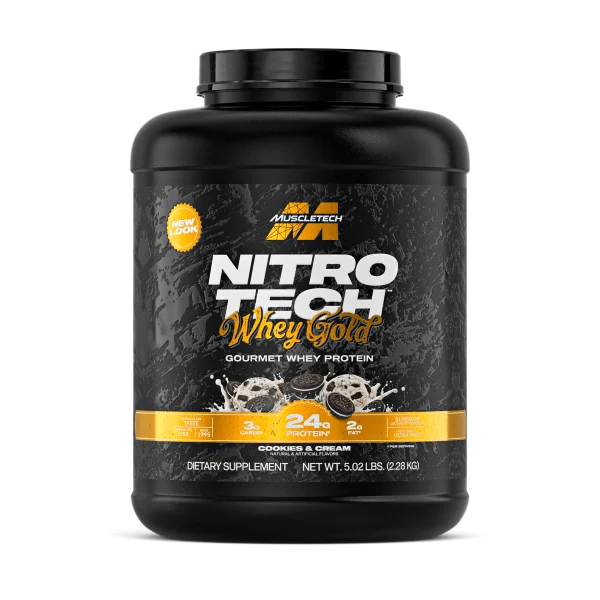 MuscleTech Proteína Nitro Tech 100% Whey Gold 5 Lbs