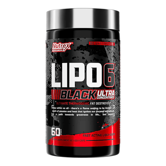 Nutrex Quemador De Grasa Lipo 6 Black Uc 60 Cap.