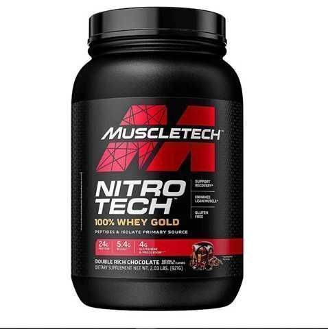 MuscleTech Proteína Nitro Tech 100% Whey Gold 2 Lbs